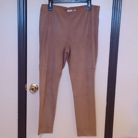 Cato faux suede leggings - Picture 1 of 6